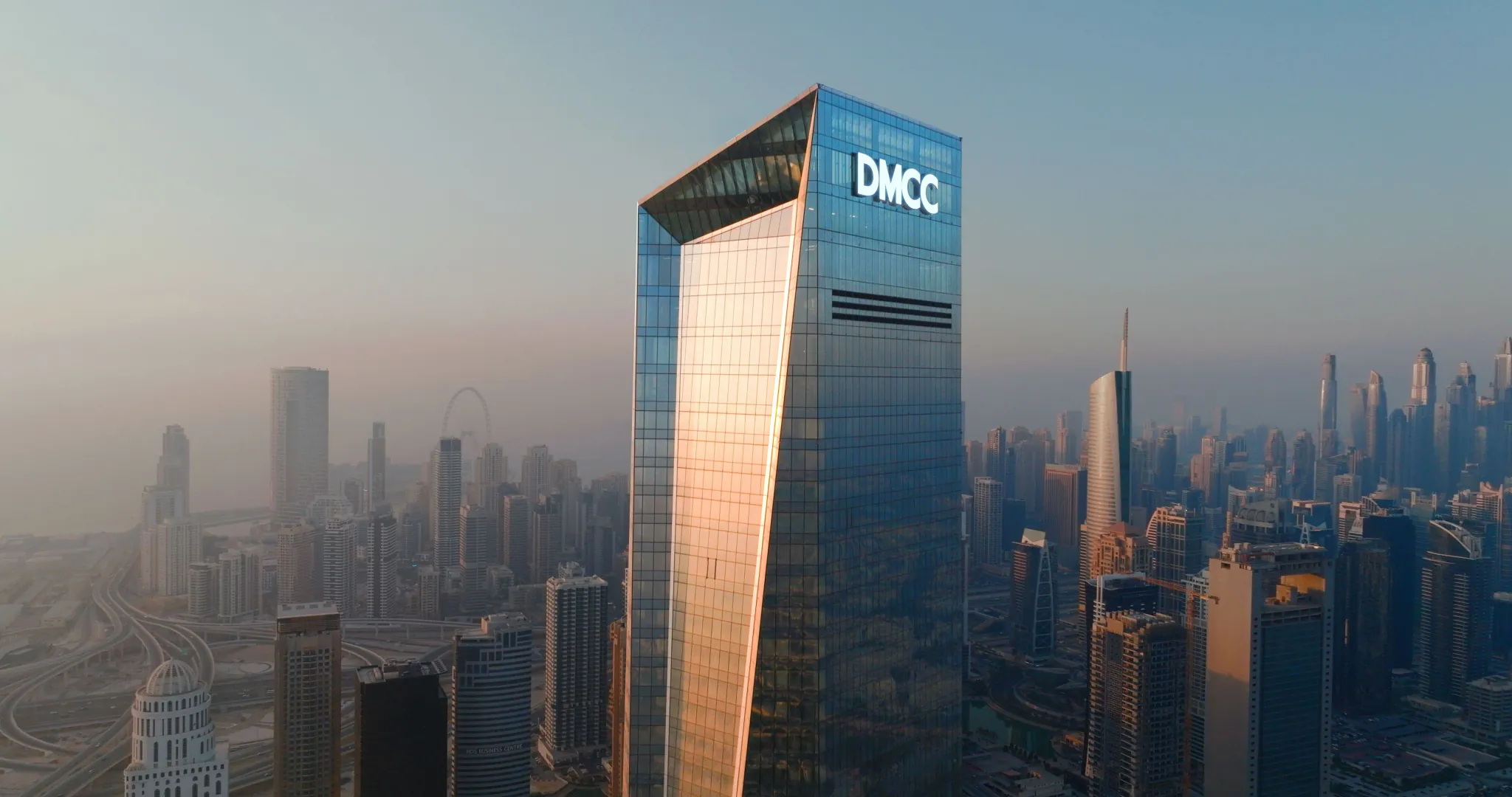 Tour de la Free Zone DMCC à Dubai
