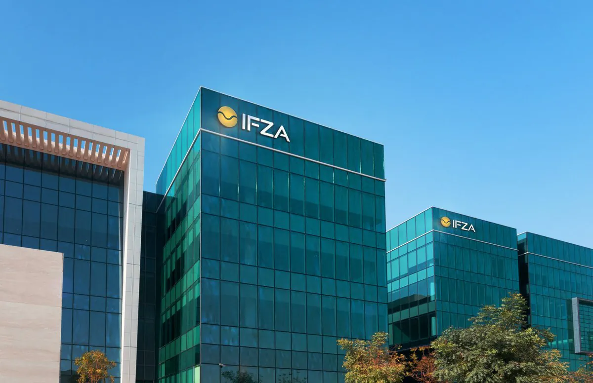IFZA Free Zone tower in Dubai