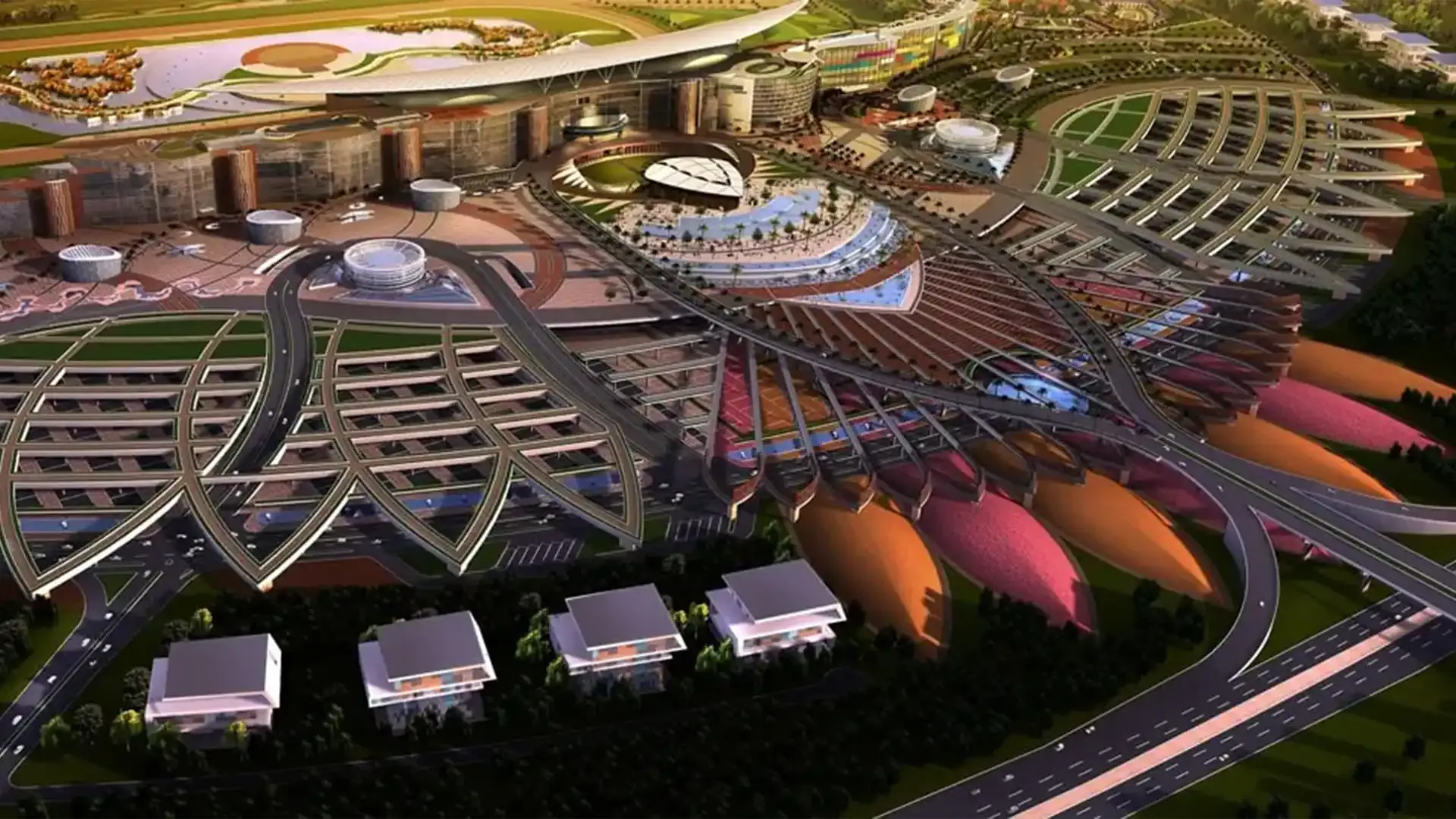 Meydan Free Zone tower in Dubai