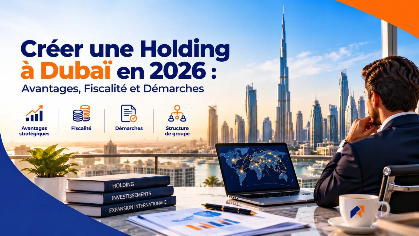 Créer une Holding à Dubaï en 2026 : Avantages, Fiscalité et Démarches